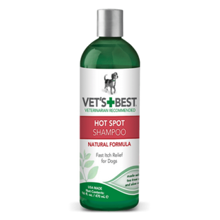 VET'S BEST Hot Spot Shampoo - Шампунь для собак против зуда и раздражений, 470 мл