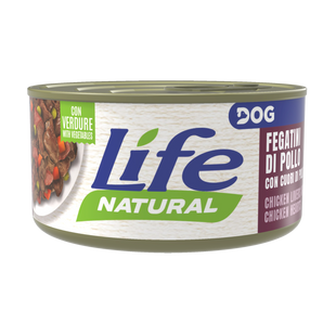 LifeDog консерва для собак курячі сердечка та печінка 90 г
