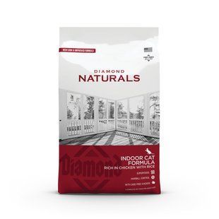 Diamond Naturals Indoor Cat Chicken & Rice - Сухий корм для котів, що живуть в приміщенні, з куркою та рисом, 1 кг