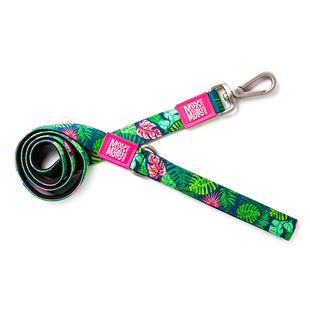 Поводок короткий для собак Max & Molly Short Leash Tropical с принтом Тропики, XS