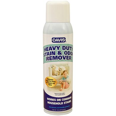 Davis Heavy Duty Stain & Odor Remover - Дэвис Спрей для удаления пятен и запахов, 414 мл