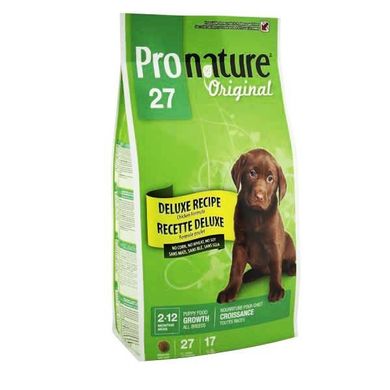 Pronature Original Deluxe Puppy (27/17) - Сухий корм для цуценят всіх порід з куркою і шпинатом