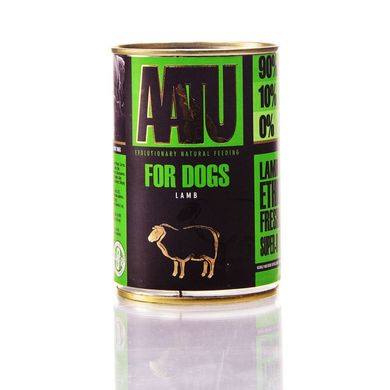 AATU Lamb - ААТУ консерва для дорослих собак з ягням 400 г