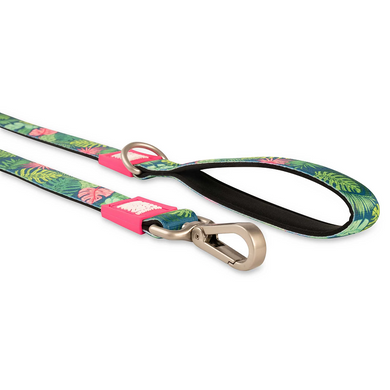 Повідець короткий для собак Max & Molly Short Leash Tropical з принтом Тропіки, S