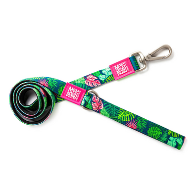 Повідець короткий для собак Max & Molly Short Leash Tropical з принтом Тропіки, S