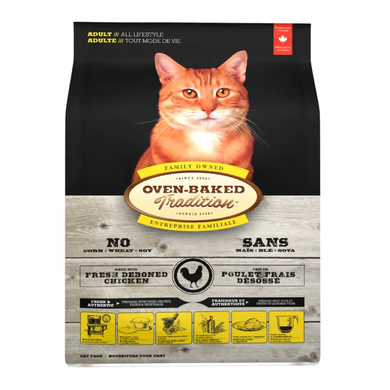 Oven-Baked Tradition Cat Adult Chicken - Сухой корм для взрослых кошек с курицей, 350 г