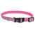 Coastal Lazer Brite Reflective Collar - Светоотражающий ошейник для собак Розовая зебра, 1,6 см * 30-46 см