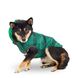 GF Pet Reversible Raincoat green Двосторонній дощовик для собак зелений фото 2
