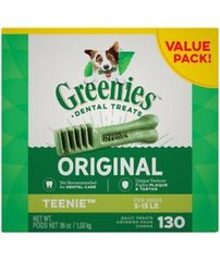 Greenies Teenie защита от зубного камня для собак 2-7 кг, 1 шт