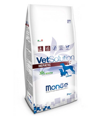 Monge VetSolution Hepatic canine - Диетический корм для регенерации и функциональной поддержки печени взрослых собак 2 кг
