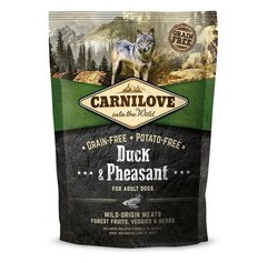 Carnilove Duck and Pheasant Adult All Breed - Сухой корм для взрослых собак всех пород с уткой и фазаном 1,5 кг