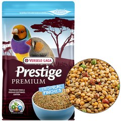 Versele-Laga Prestige Premium Tropical Finches ВЕРСЕЛЕ-ЛАГА ПРЕСТИЖ ПРЕМІУМ ТРОПІКАЛ повнораціонний корм для тропічних птахів (0.8кг)