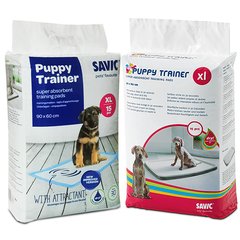 Savic Puppy Trainer XL САВІК ПАППІ ТРЕЙНЕР пелюшка для собак та цуценят великих порід (15 шт. ( XL: 90х60 см))