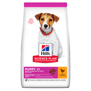 Hill's SP Puppy Small & Miniature Chicken & Turkey - Хілс сухий корм для цуценят малих і мініатюрних порід 3 кг