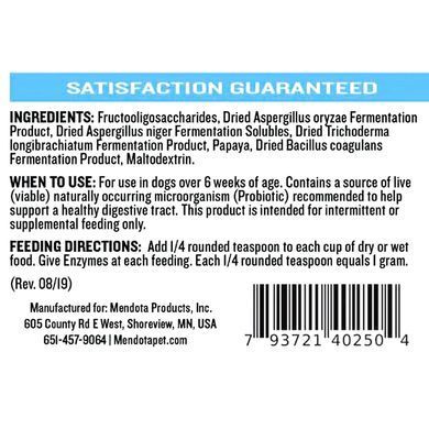 Mendota Pet Digestive Enzymes And Probiotics - Пищеварительные ферменты и пробиотики для собак