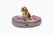 Овальный лежак Harley & Cho Donut Soft Touch Pink для собак розовый, размер M фото 2