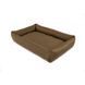 Harley & Cho Sofa Olive - Лежак оливкового цвета с усиленной поверхностью и бортами для собак L фото 3