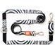 Повідець багатофункціональний Max & Molly Multi-Function Leash Zebra з принтом Зебра, M фото 1