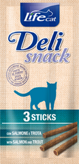 Life cat snack - Ласощі для котів лосось з форелью