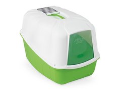 MPS KOMODA GREEN Туалет для котов БОКС с фильтром зеленый 54х39х40