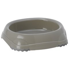 Moderna СМАРТІ миска пластикова для котів, 210 мл, d-12 см (Теплий сірий ( 0.21 ))