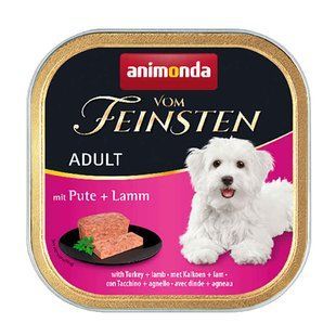 Animonda Vom Feinsten Senior with Poultry + Lamb - Анімонда консерви для собак з індичкою та ягням 150 г