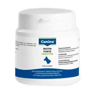 Canina Biotin Forte - Пивні дріжджі з біотином для собак 30 таблеток