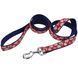 Coastal Pet Attire Ribbon - Повідець для собак з принтом Лапки, 2,5 см * 1,8 м