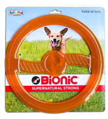 Bionic Toss-n-Tug іграшка для собак, зелене кільце