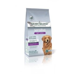 Arden Grange Sensitive (LIGHT / SENIOR) Корм полегшений дієтичний для собак похилого віку з делікатним шлунком або чутливою шкірою