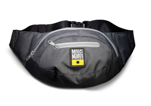 Поясная сумка для прогулок Max & Molly Waist Bag Gray, серая