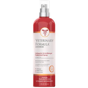 Veterinary Formula Advanced Antiseptic & Antifungal Spray - Ветеринарна Формула Антисептичний і протигрибковий спрей для собак та котів 236 мл