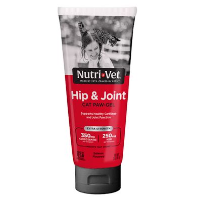 Nutri-Vet Hip&Joint - Нутри-вет Гель хондроитин, глюкозамин, МСМ для котов связки и суставы, 89 г