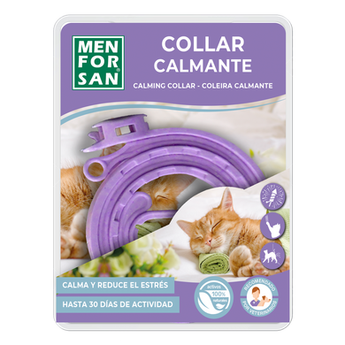 Заспокійливий нашийник для котів Menforsan Anti Stress Calming Collar, 33 см