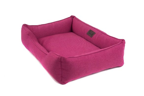 Harley & Cho Dreamer Berry - Лежак розового цвета с бортами для собак и кошек S