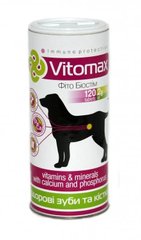 Vitomax (Витомакс) витамины для укрепления зубов и костей для собак, 120 таб