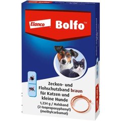 Elanco Bayer Bolfo - Ошейник для кошек и собак от внешних паразитов, 35 см