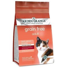 Arden Grange Adult Cat Fresh Salmon & Potato Корм ​​для кошек Лосось и Картофель Беззерновой