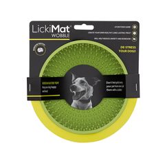 LickiMat DOG WOBBLE GREEN Коврик для медленного питания желтый
