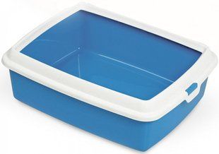 MPS HYDRA MINI BLUE Туалет для котів з рамкою 43х31х12