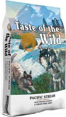 Taste of the Wild Pacific Stream Puppy Formula with smoked salmon - Сухой корм для щенков всех пород с копченым лососем, 2 кг