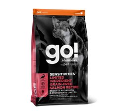 GO! Sensitivities Limited Ingredient Salmon Recipe Dog Formula - Гоу! Беззерновой сухой корм для щенков и взрослых собак c лососем, 10 кг