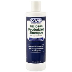 Davis Triclosan Deodorizing Shampoo - Дезодоруючий шампунь з триклозаном для собак, котів, концентрат, 50 мл
