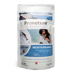 Pronature Holistic Cat Mediterranea - Сухой беззерновой холистик корм для котов лосось с вялеными томатами, 340 г