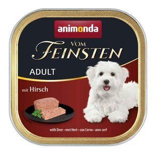 Animonda Vom Feinsten Adult with Deer - Анімонда консерви для собак з м'ясом оленя 150 г