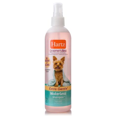 Hartz Groomer's Best Waterless Dog Shampoo - Шампунь "Купание без воды" для собак, 355 мл