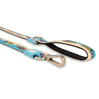 Поводок короткий для собак Max & Molly Short Leash Aloha с принтом Алоха, S