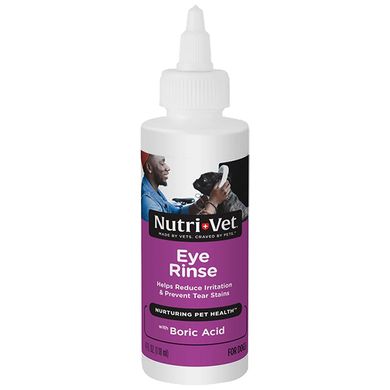 Nutri-Vet Eye Rinse - Нутрі-вет «Чисті очі» очні краплі для собак, 118 мл
