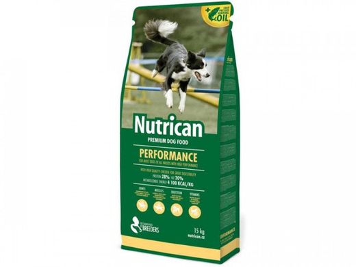 Nutrican Performance - Сухой корм для взрослых активных собак всех пород, 15 кг