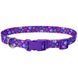 Coastal Pet Attire Styles - Ошейник для собак с принтом Лапки, 1 см * 12-30 см